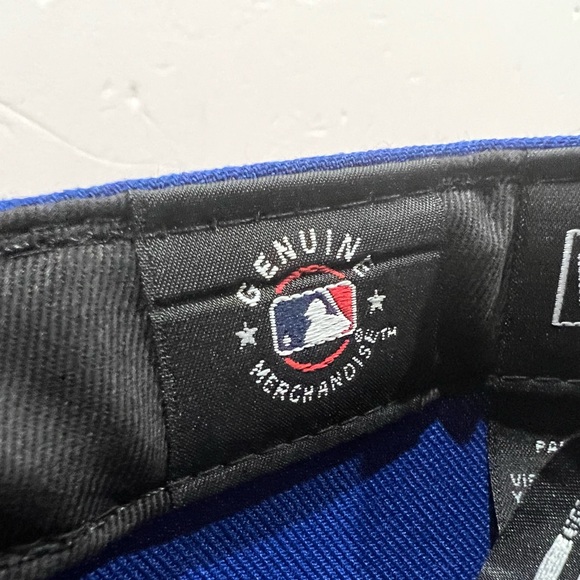 New Era, 59Fifty Fitted Hat, New York Mets, All Star Game, White, Blue & Orange - Picture 6 of 10